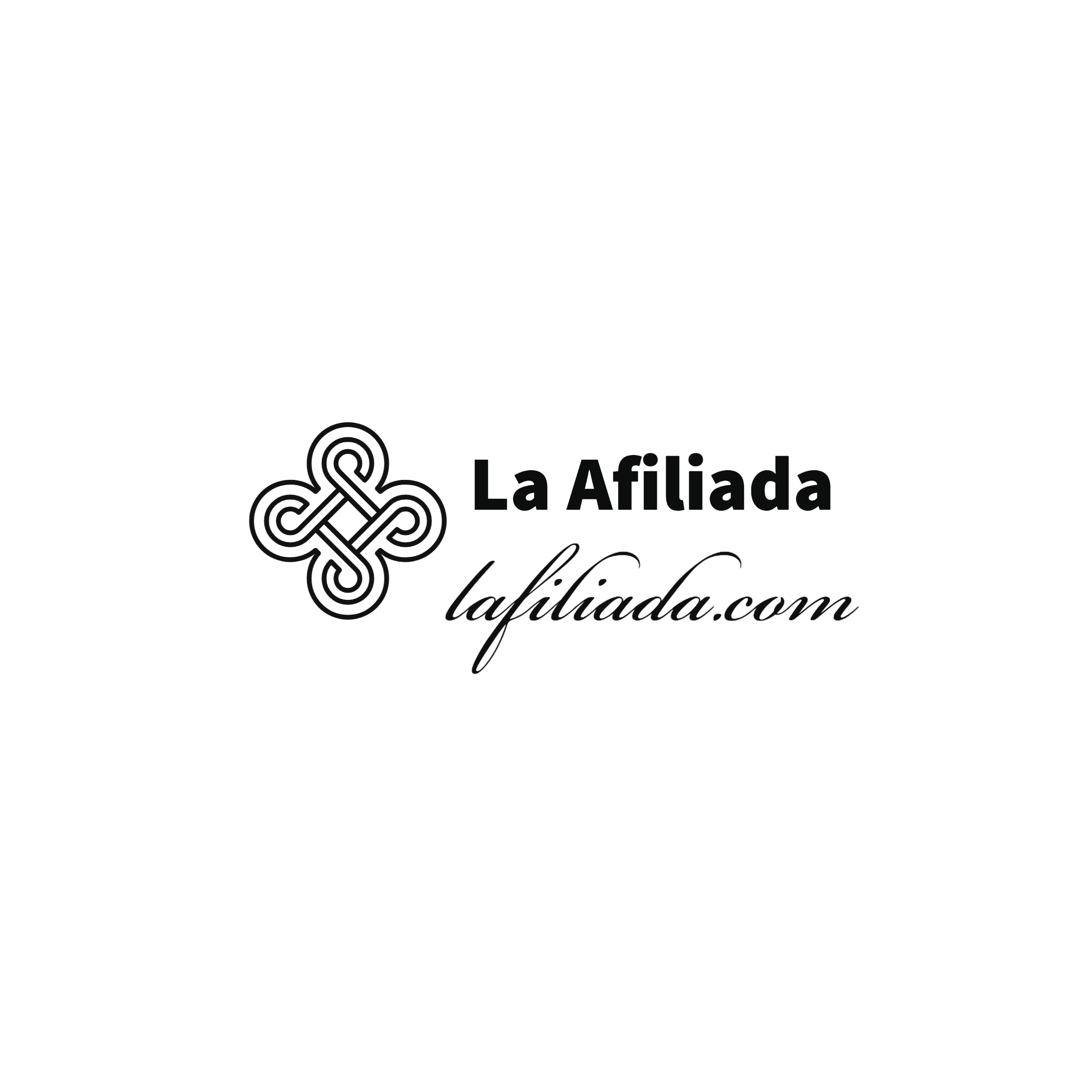 La Afiliada logotipo horizontal